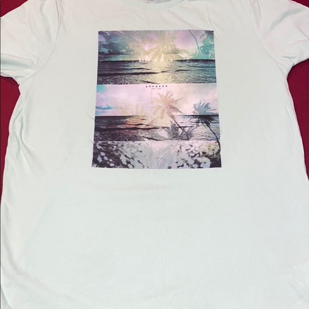 Light green express T-shirt